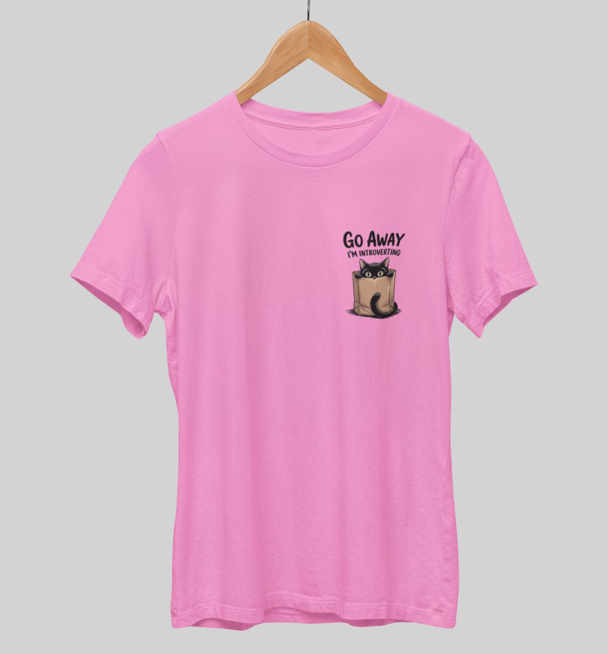 Rosa UNISEX T-Shirts Go Away