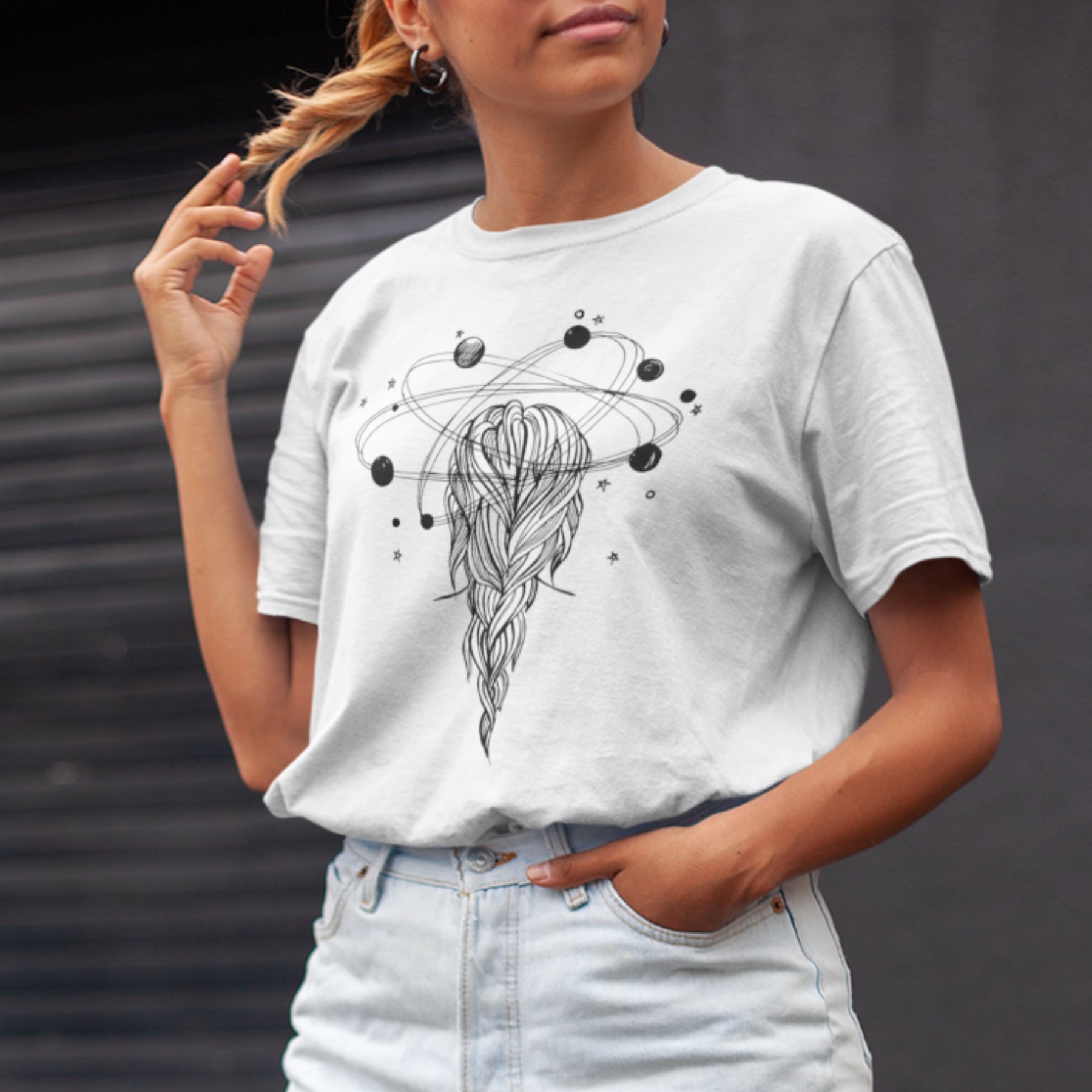 Weißes T-Shirt Träumen