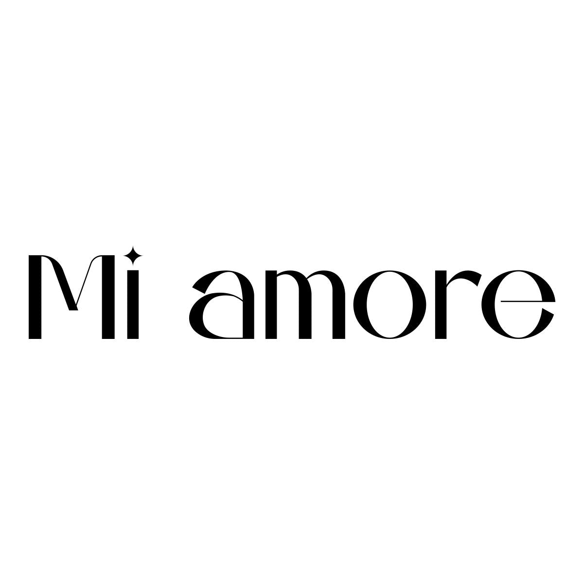 Weißer UNISEX Pullover "Mi Amore"