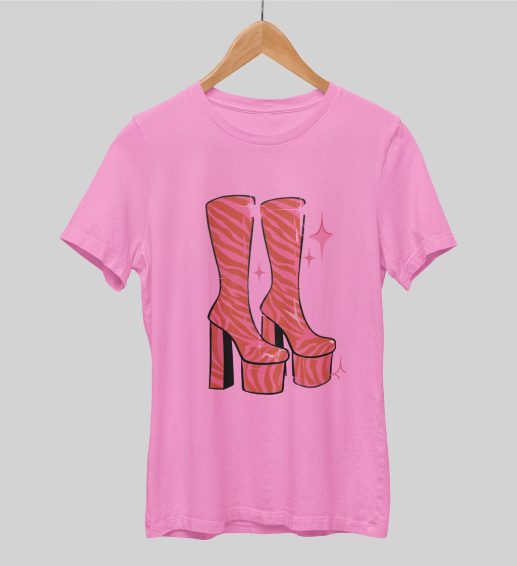 Rosa UNISEX T-Shirts „Buciki“