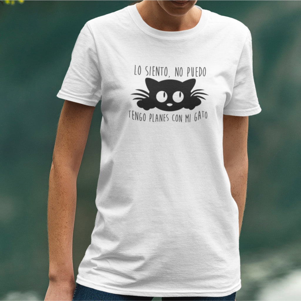 White Unisex T-shirt Lo siento