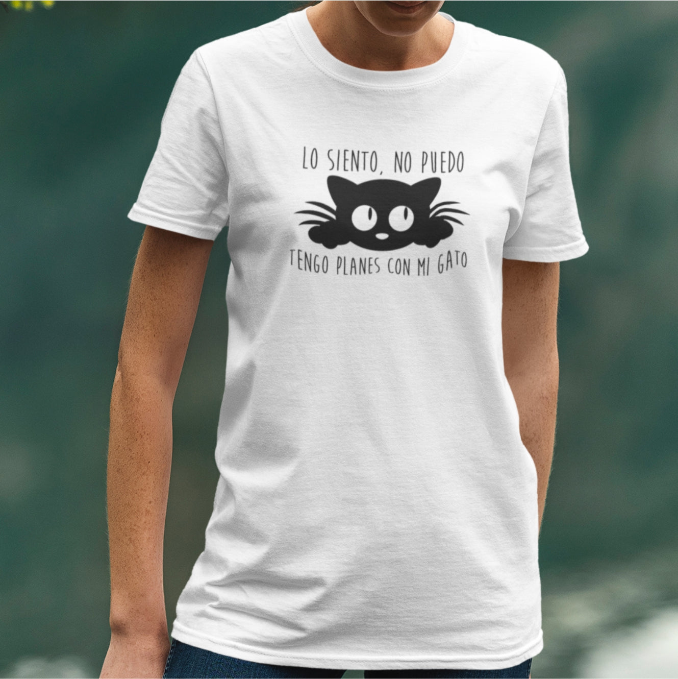 White Unisex T-shirt Lo siento