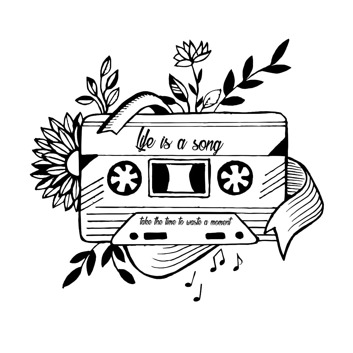White T-shirt Tape